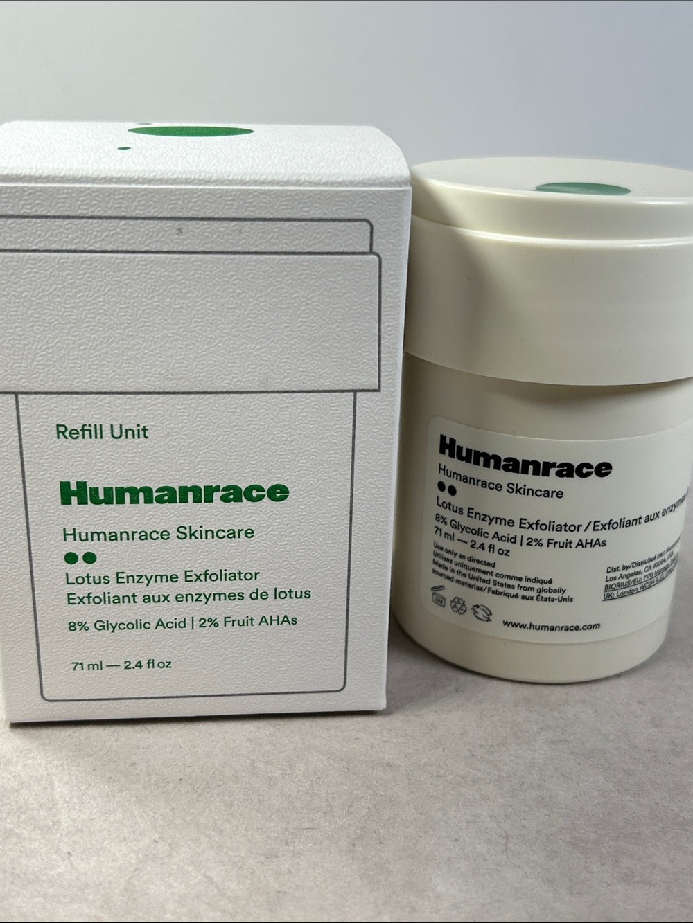 Humanrace Lotus Enzyme Exfoliator — refill